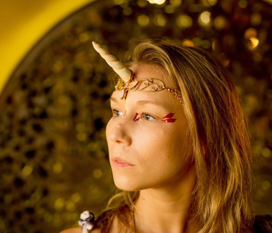Spiral Tiara Liquid Fire Mantra
