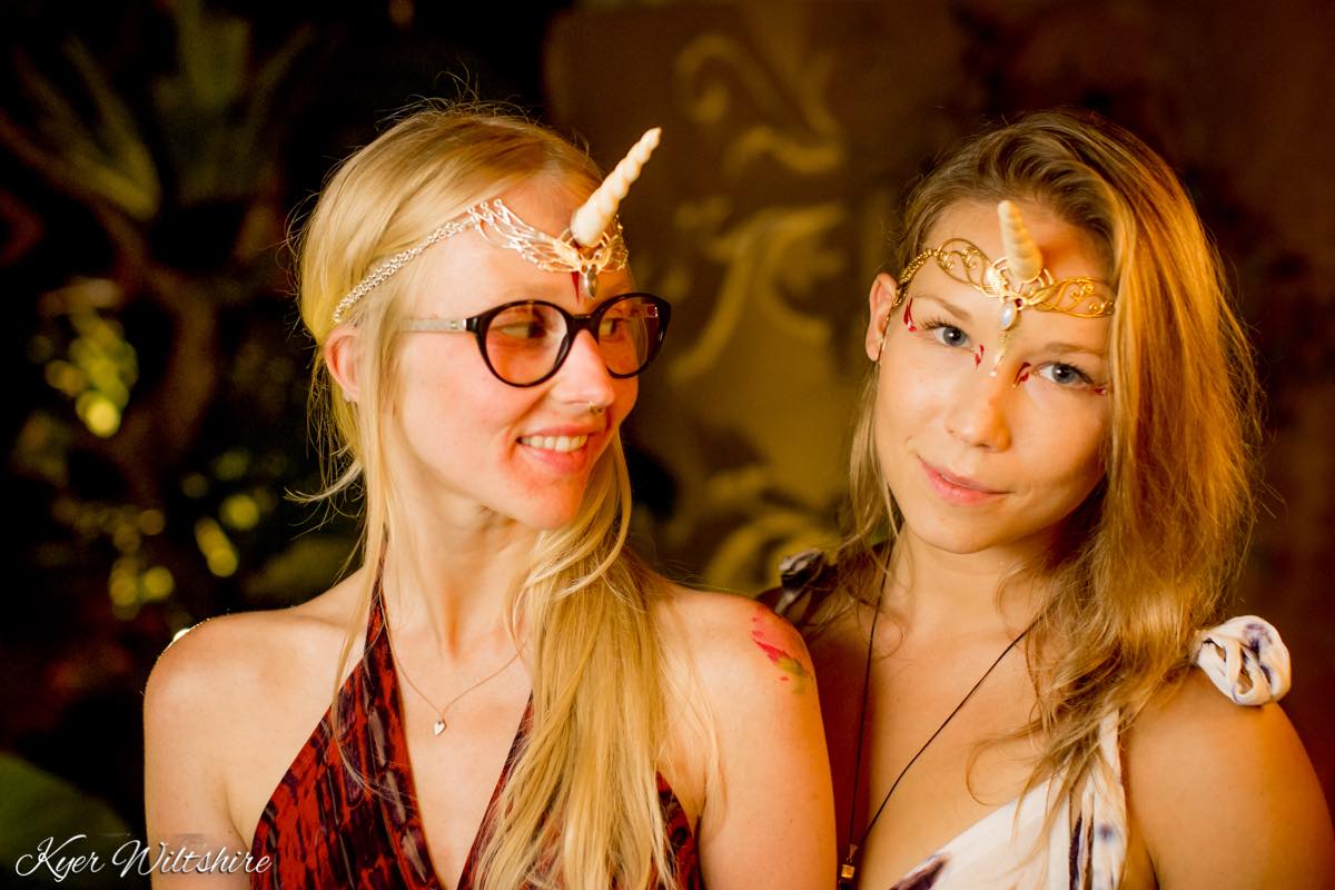 Unicorn Horn - Cream Sparkle Liquid Fire Mantra