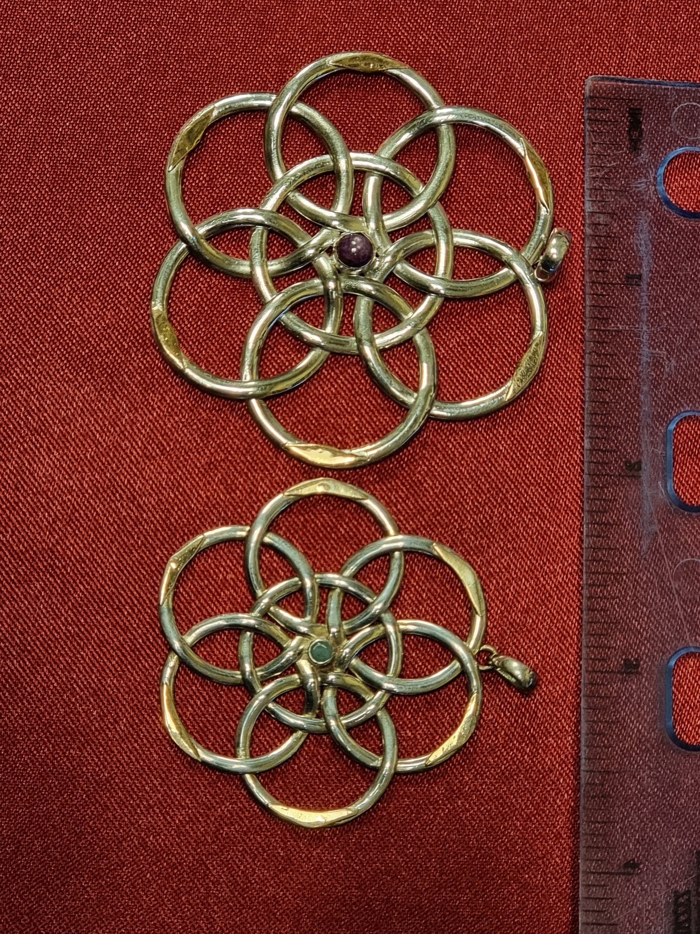 Seed of Life Pendant Liquid Fire Mantra