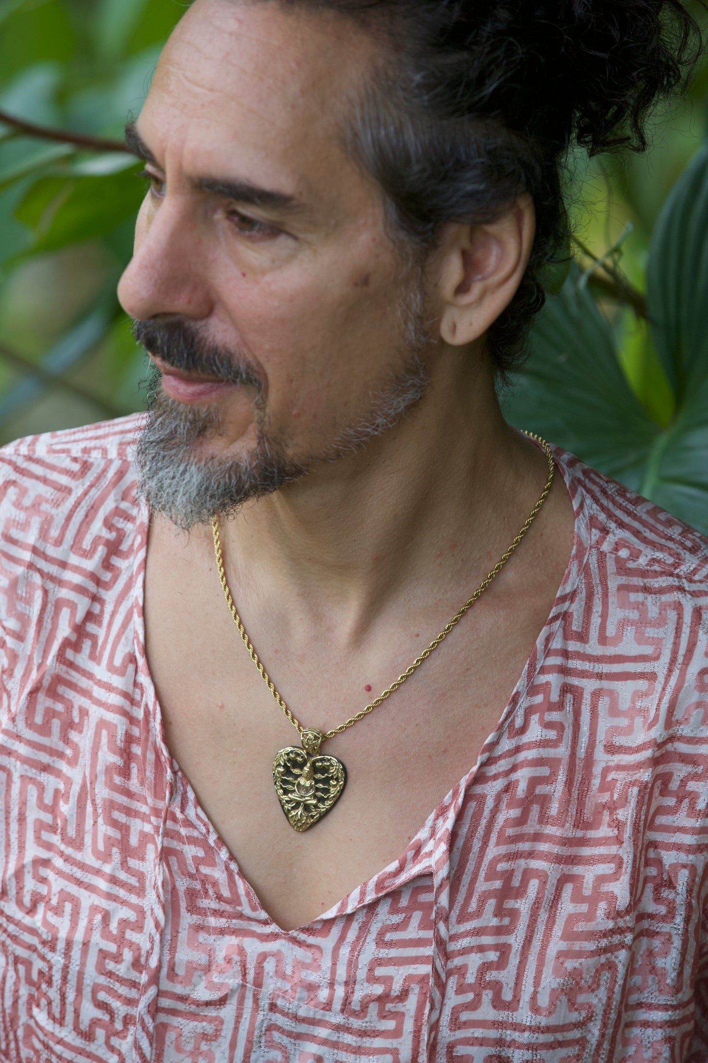 Tree of Life Knowledge Pendant Liquid Fire Mantra