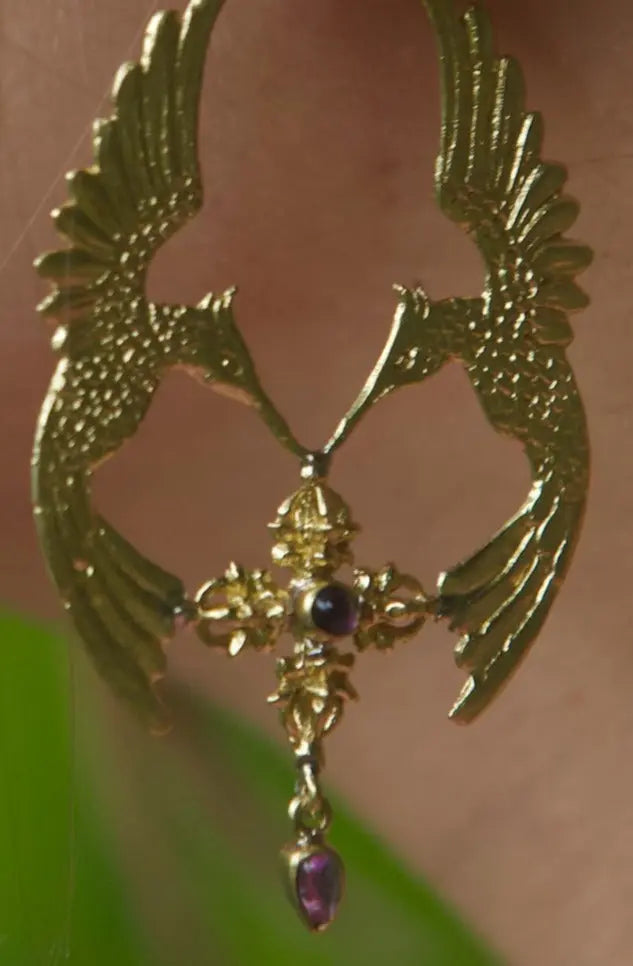 HumGaiaTri 2D Pendant
