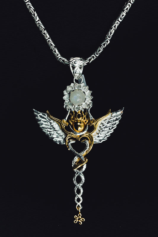 Sterling Silver Creation Pendant