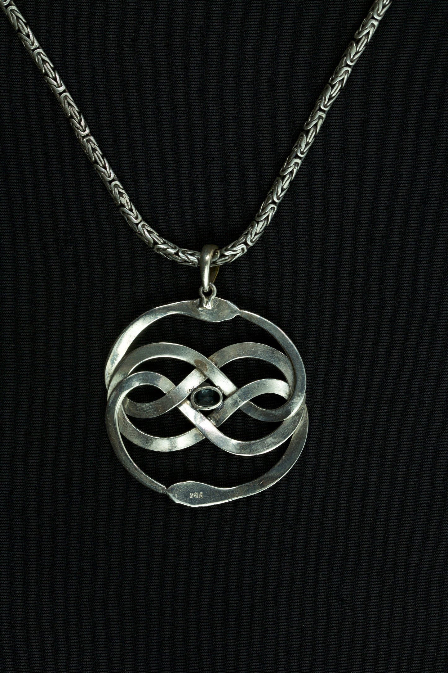 Auryn Snake Pendant Liquid Fire Mantra