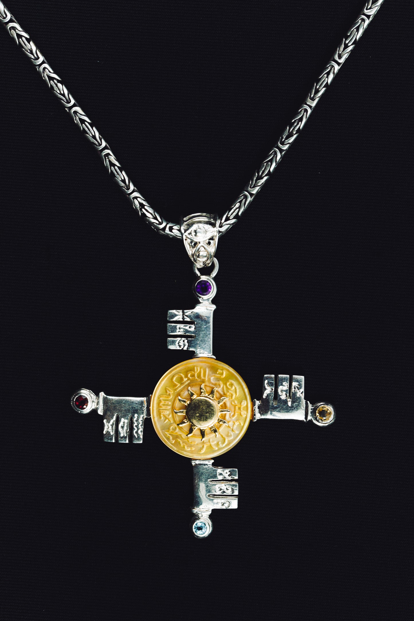 zodiac key pendant
