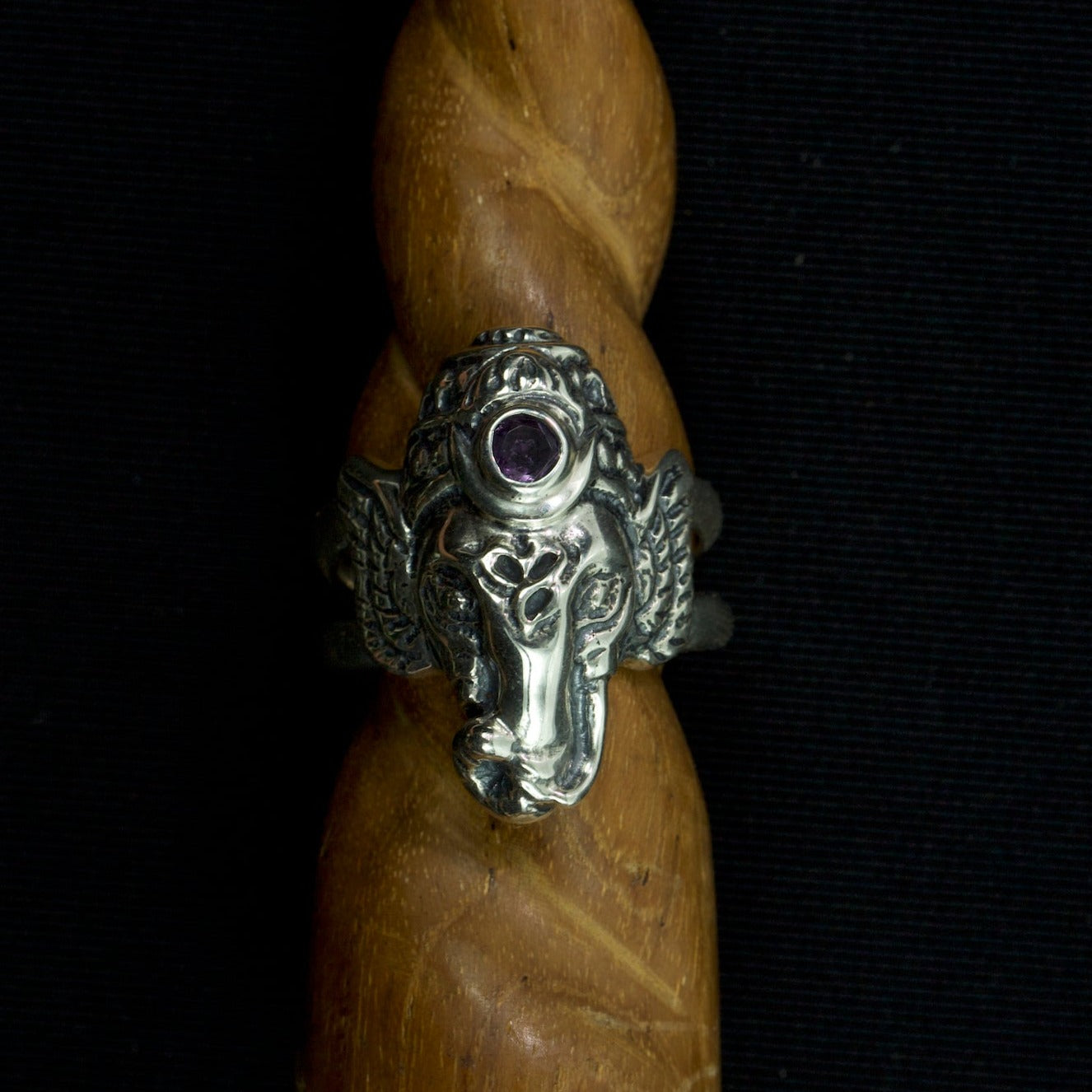 Ganesha Head Ring
