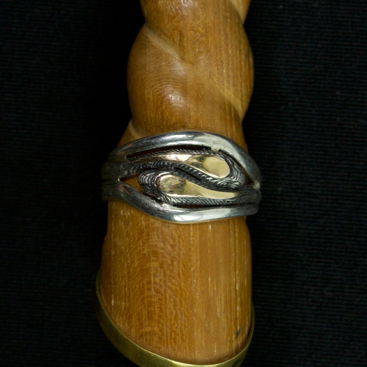 snake infinity ring