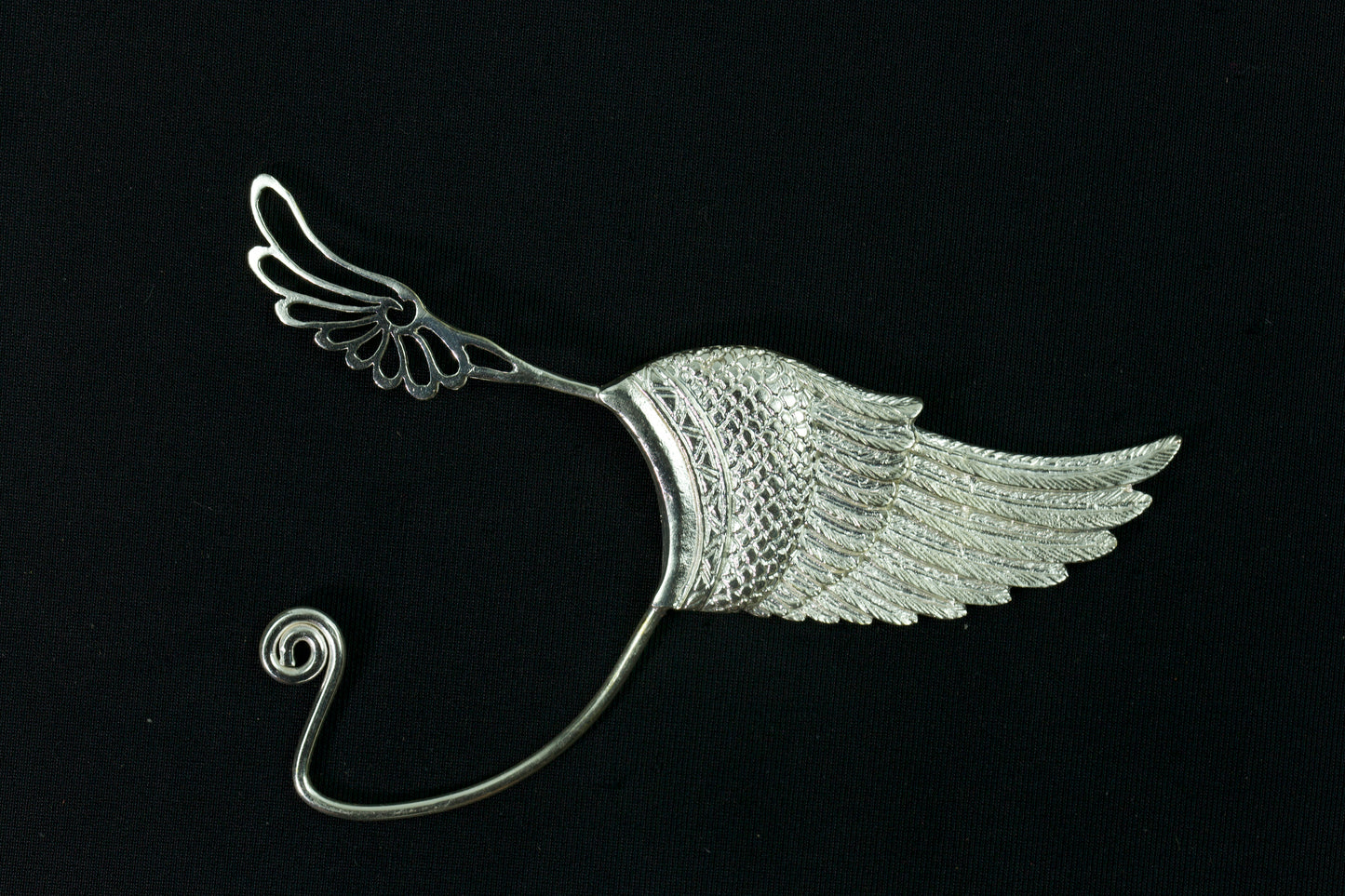 Wing Ear Cuffs - Silver Plated