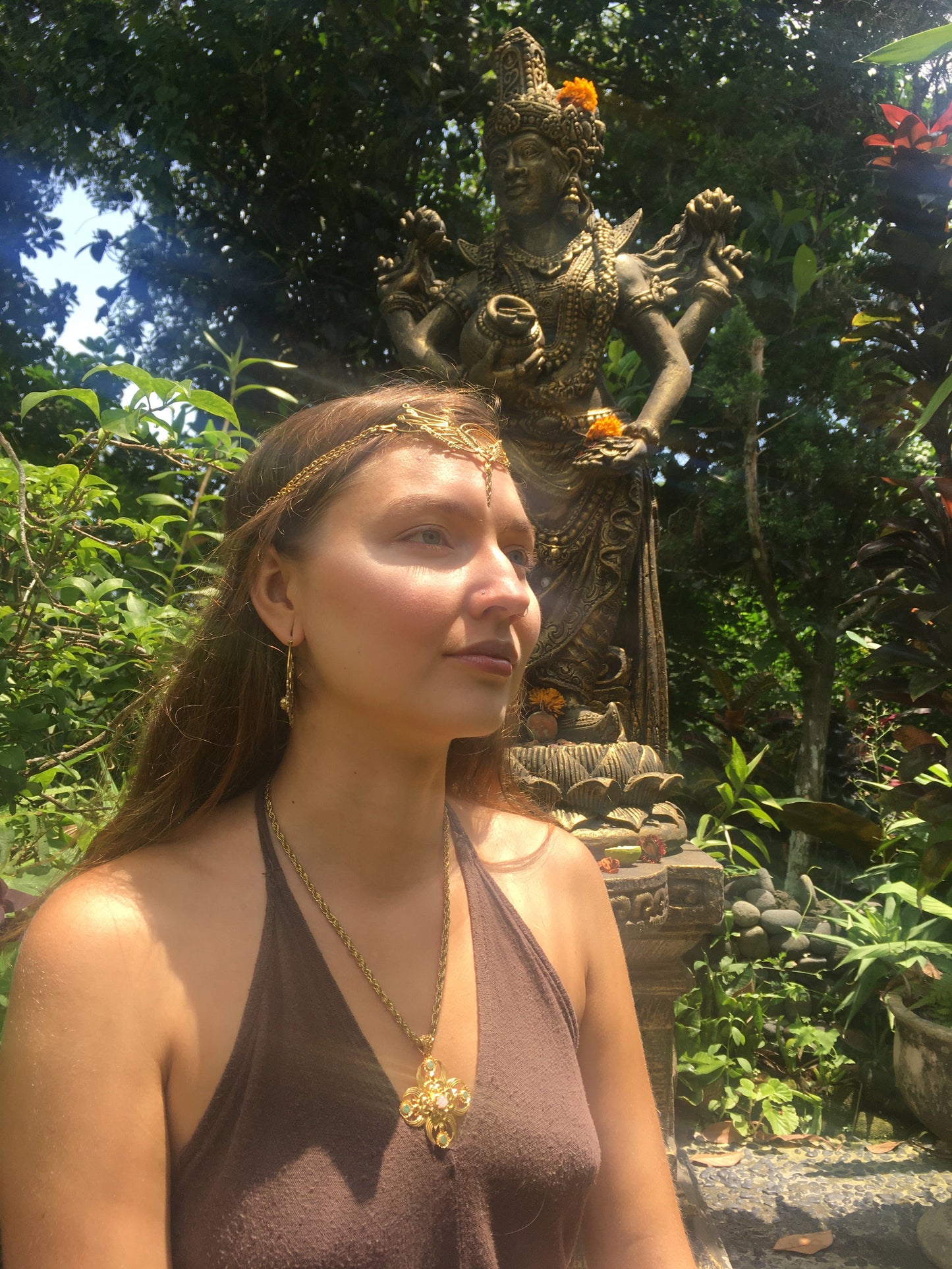 Caduceus Tiara Liquid Fire Mantra