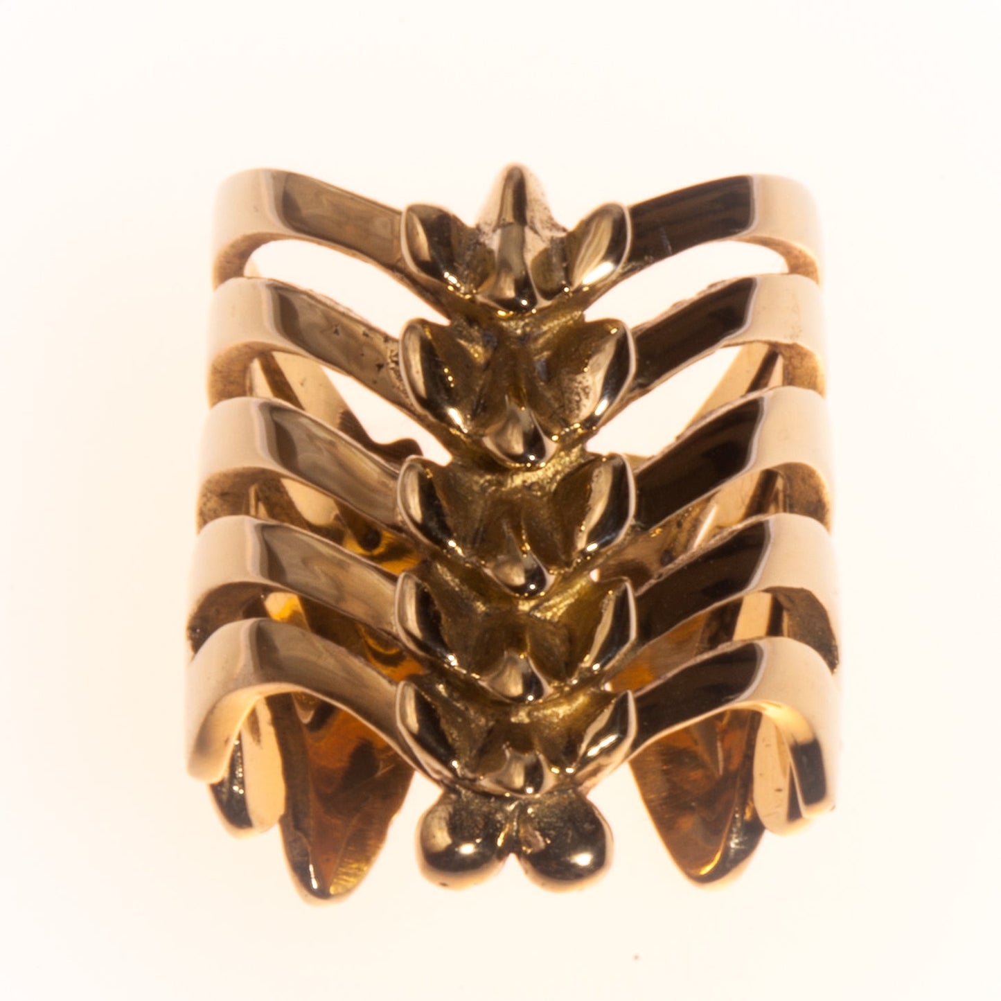Vertebrae Ring Liquid Fire Mantra