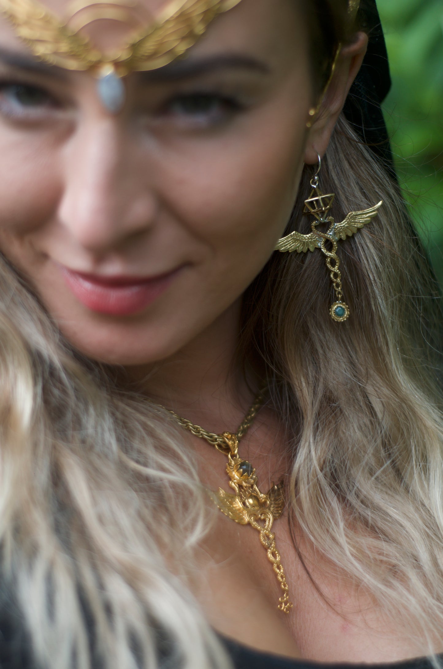 gold plated pendant