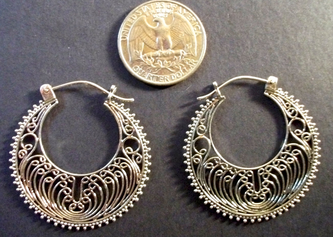 Oshun Earrings Liquid Fire Mantra