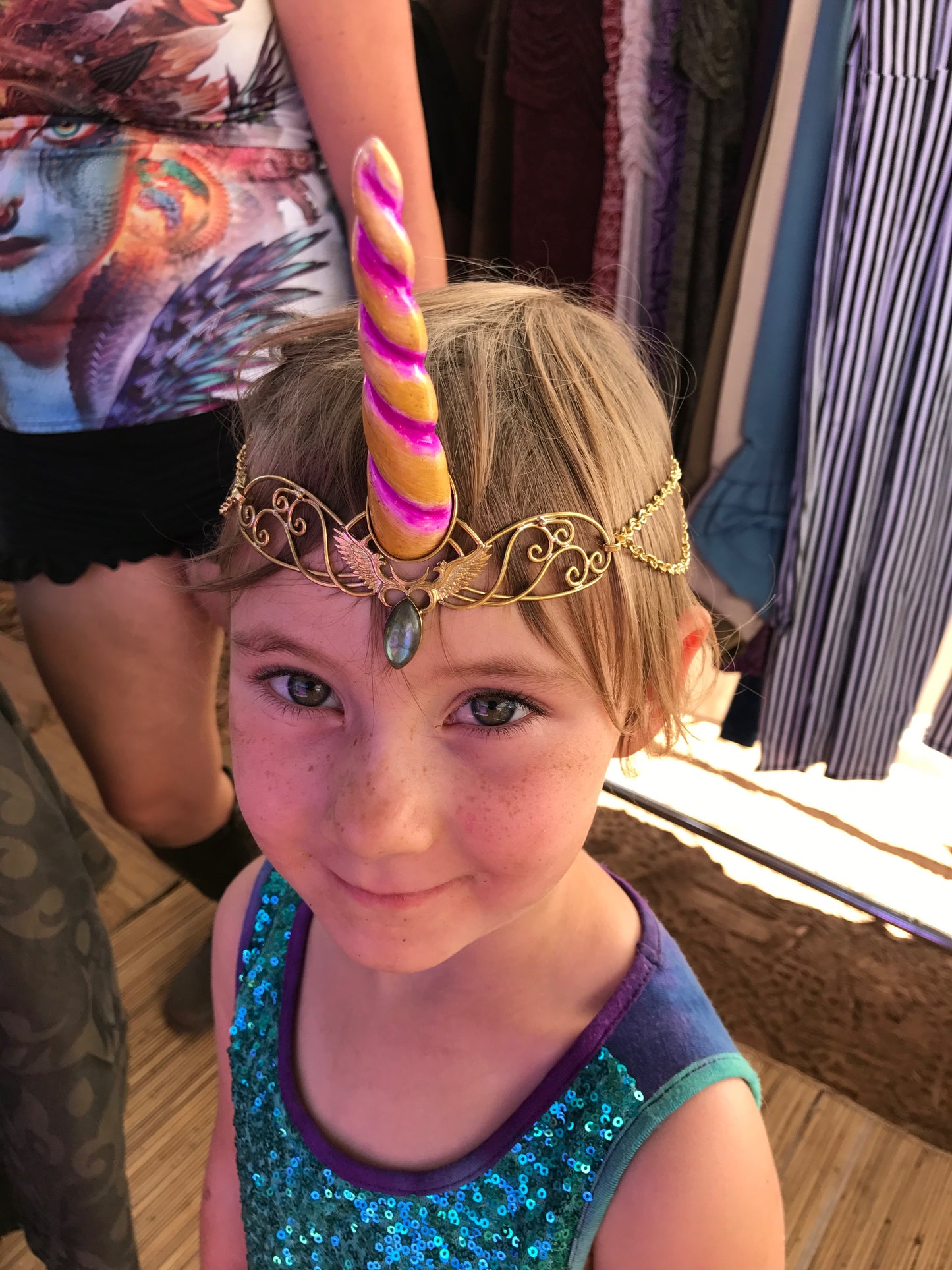unicorn rainbow horn