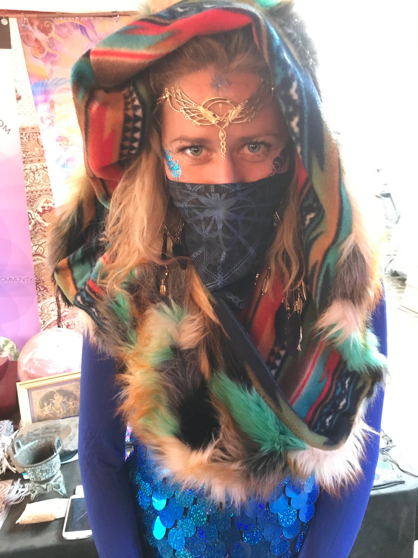 Caduceus Tiara Liquid Fire Mantra