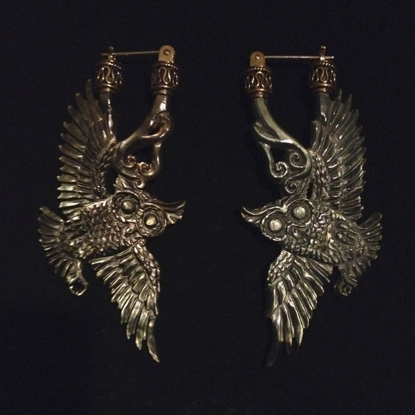 owl earrings