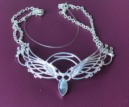 Wing Tiara - Silver Plated