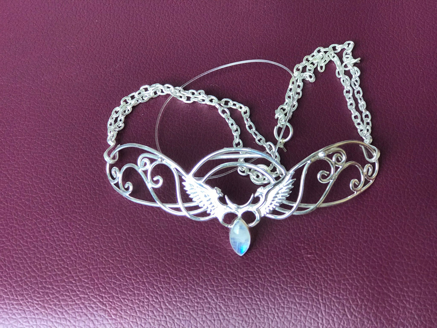 Spiral Tiara Liquid Fire Mantra