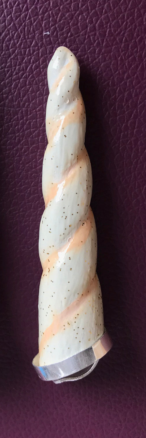 Unicorn Horn - Cream Sparkle Liquid Fire Mantra