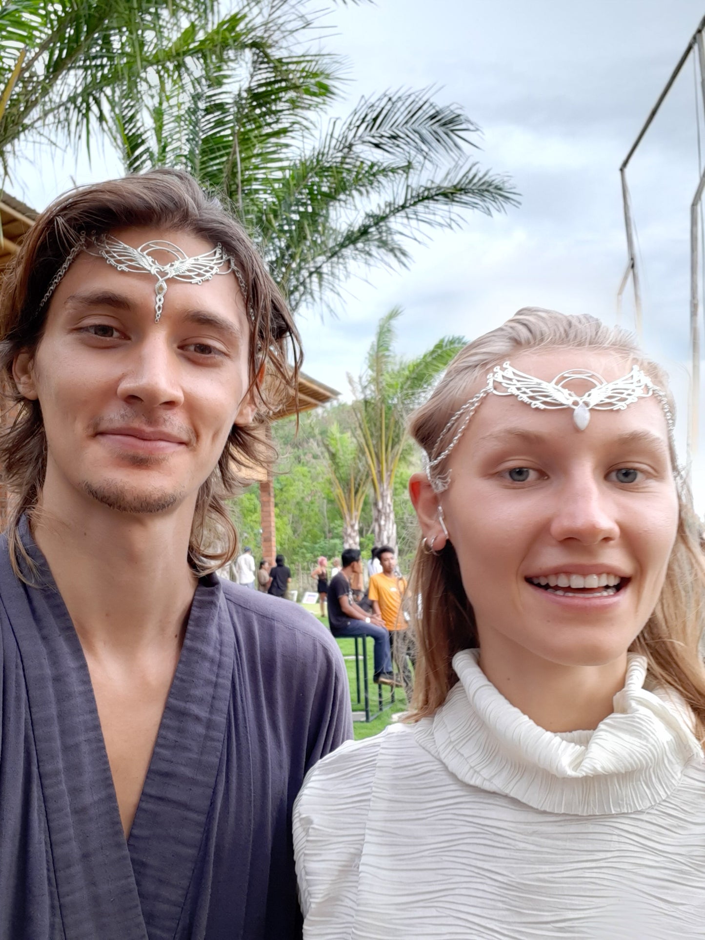 Caduceus Tiara Liquid Fire Mantra