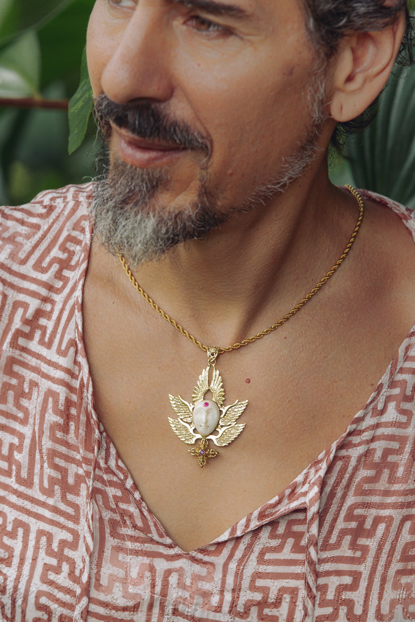 seraphim angel necklace
