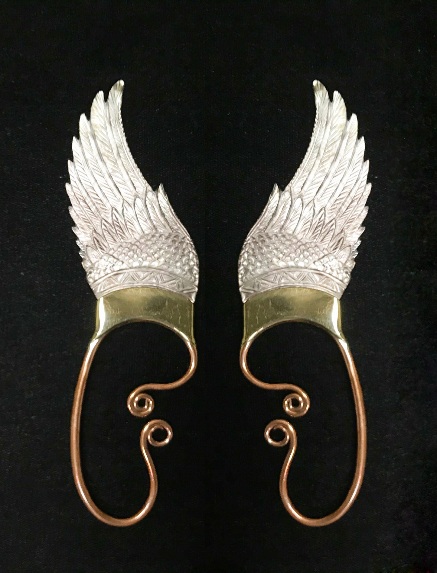 wing ear cuffs