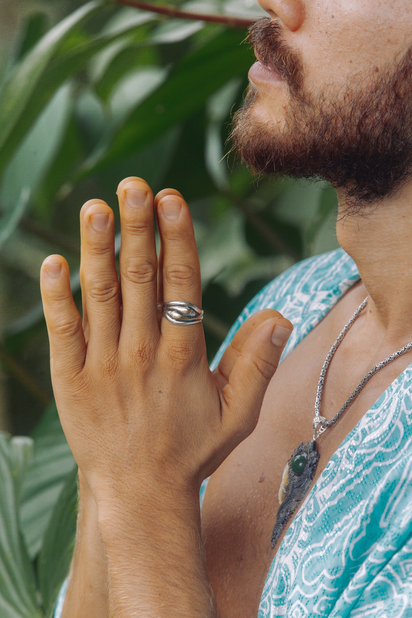 snake infinity ring