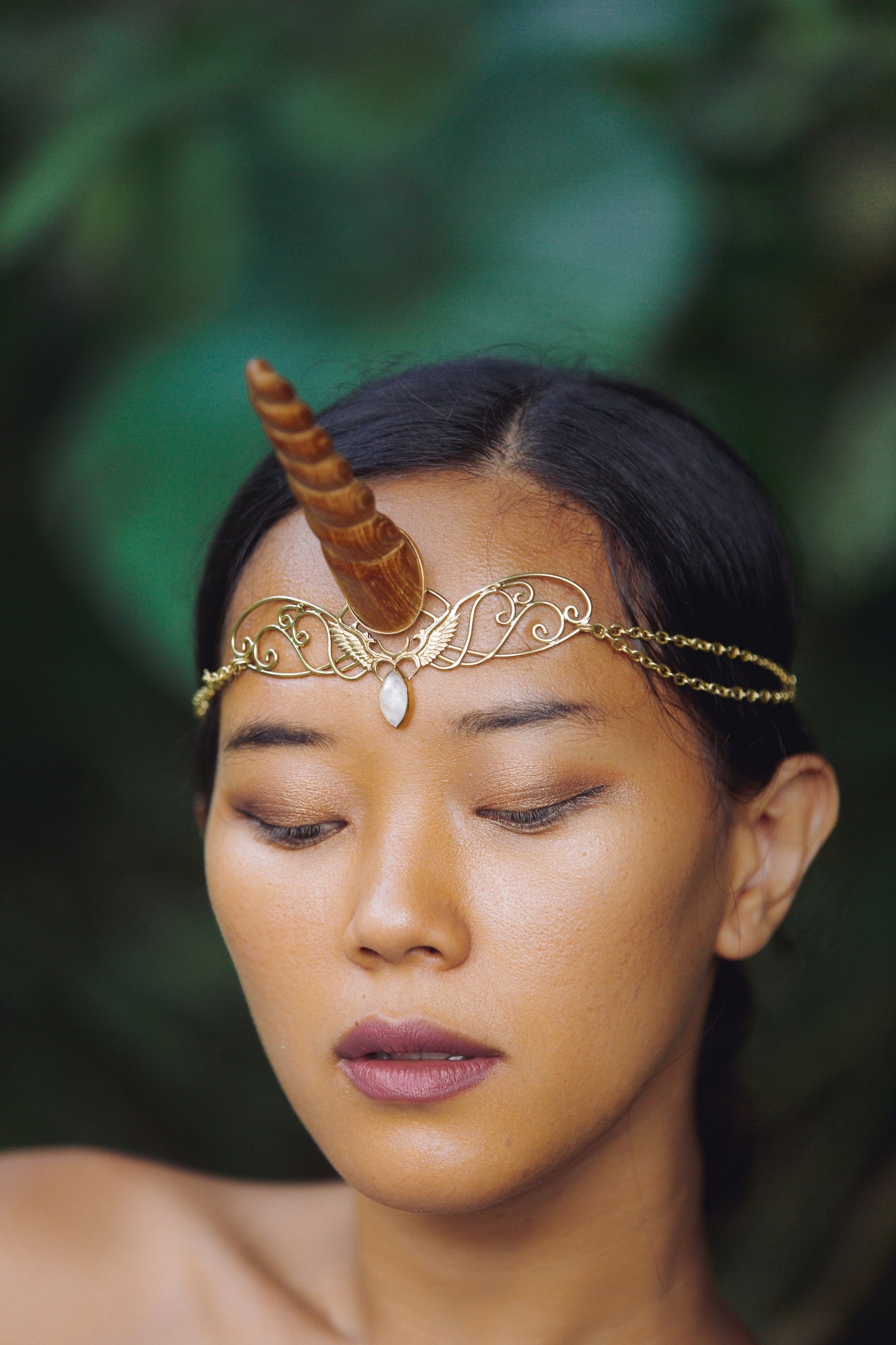 Spiral Tiara Liquid Fire Mantra