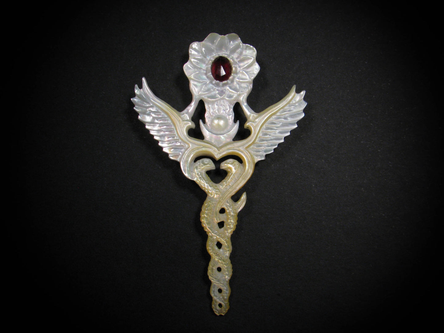 Creation Pendant - Light Mother of Pearl