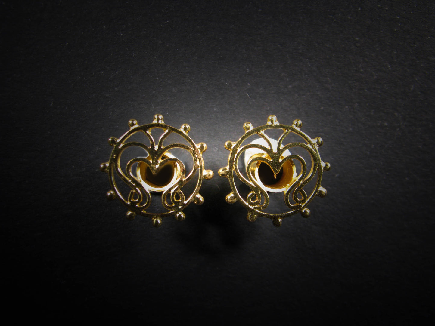 love let gold black