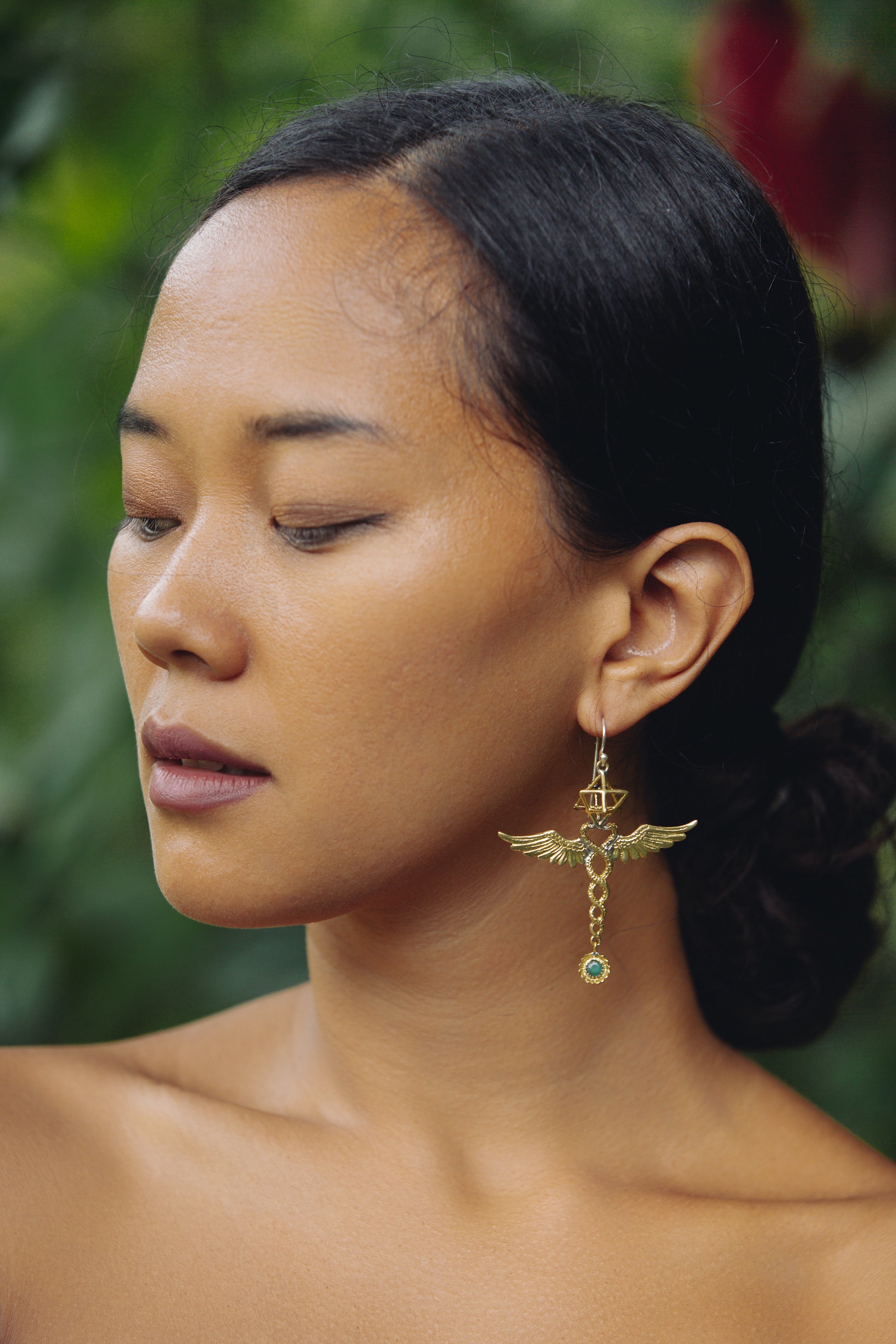 merkaba earrings