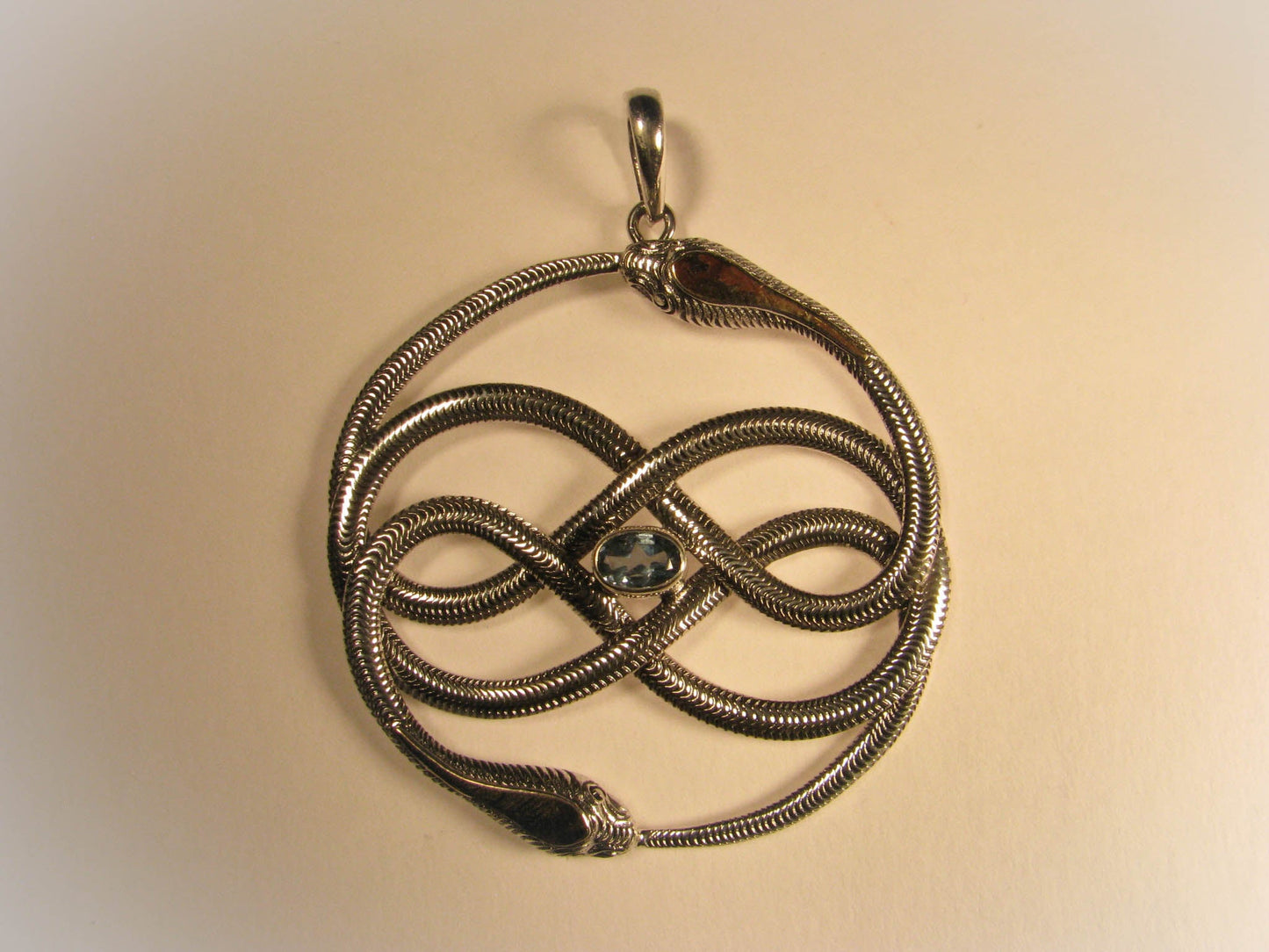 Auryn Snake Pendant Liquid Fire Mantra