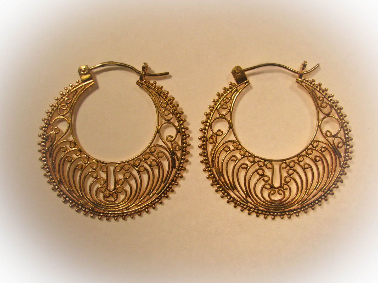 Oshun Earrings Liquid Fire Mantra