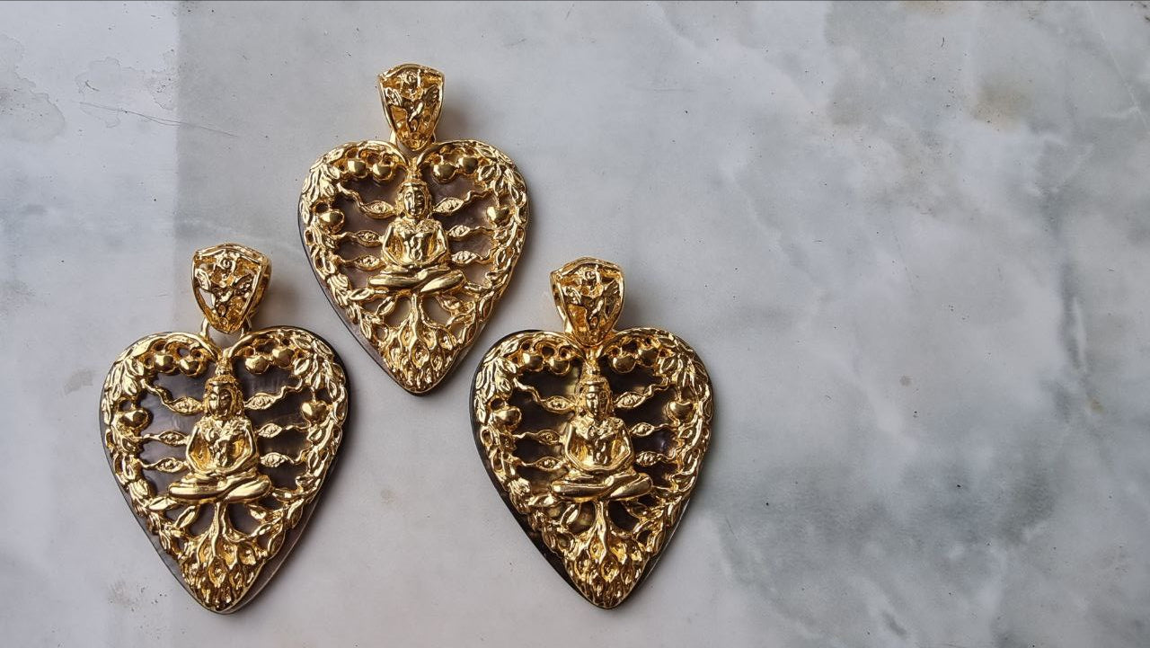 Tree of Life Knowledge Pendant Liquid Fire Mantra