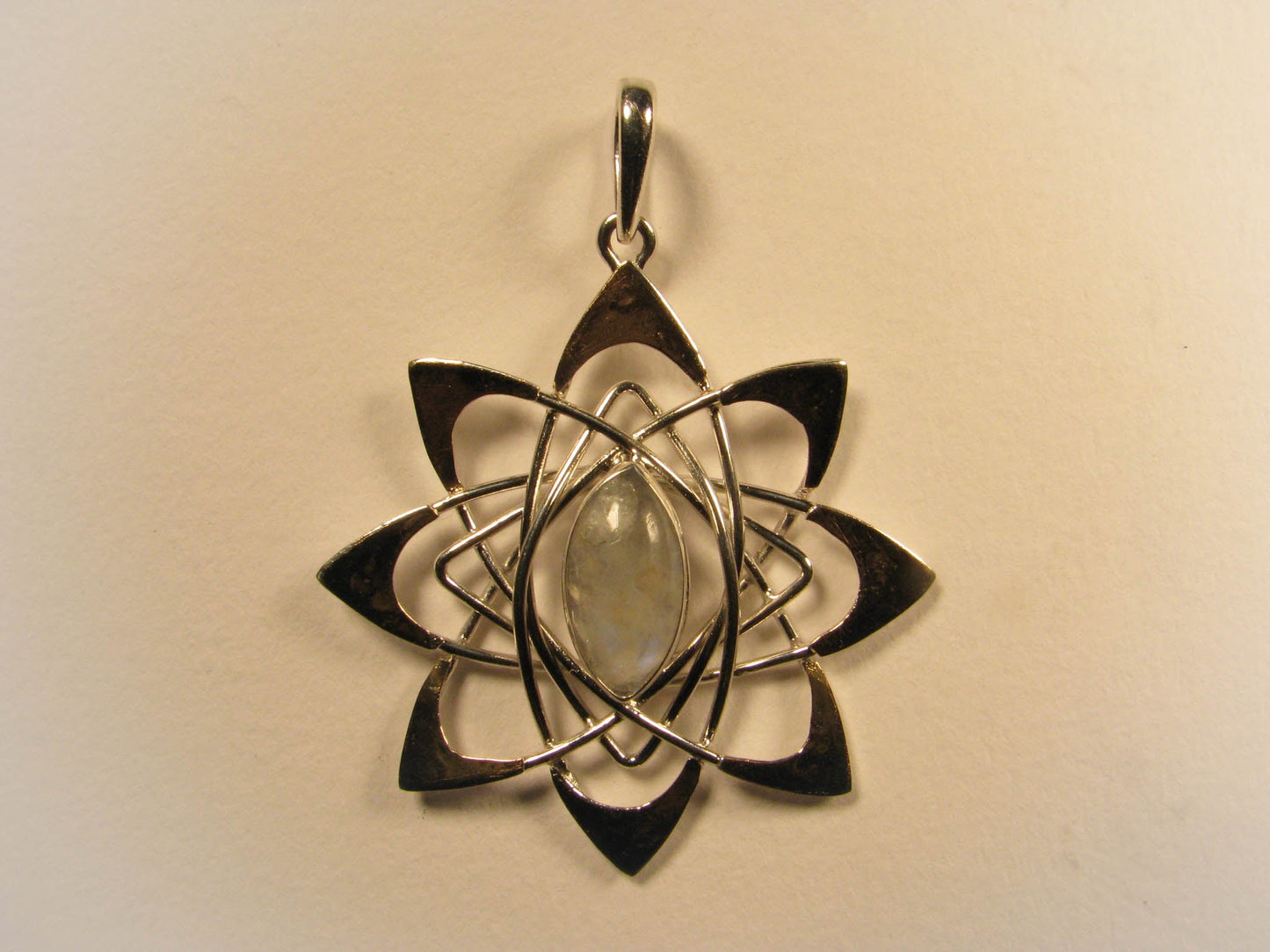 Pleiadean Star pendant Liquid Fire Mantra