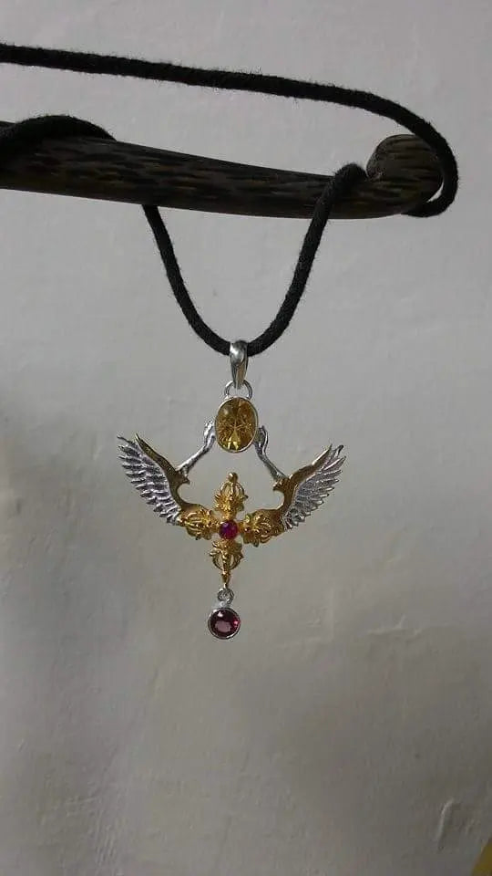 Nectar of Abundance Pendant Liquid Fire Mantra