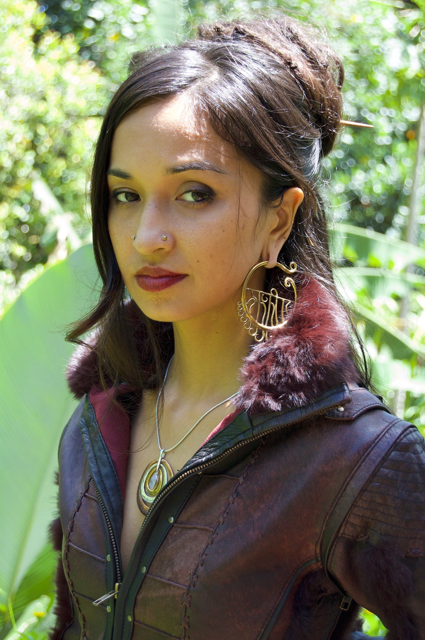 Ripple Pendant Liquid Fire Mantra