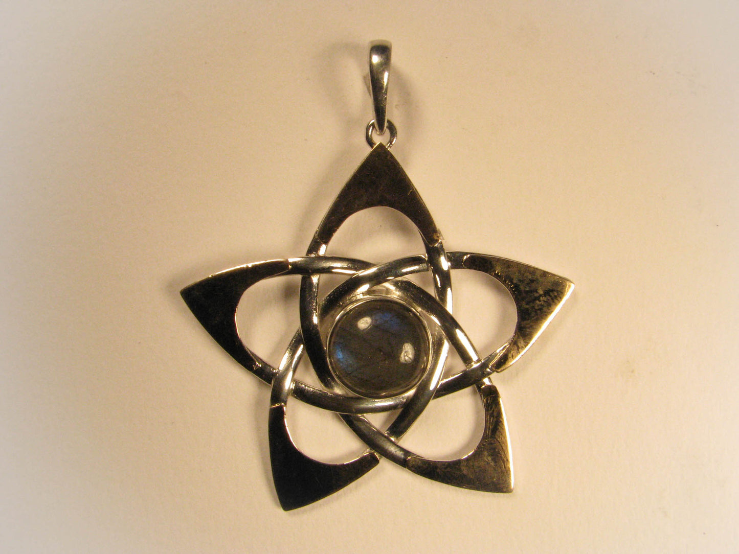 Sacred Star Pendant Liquid Fire Mantra