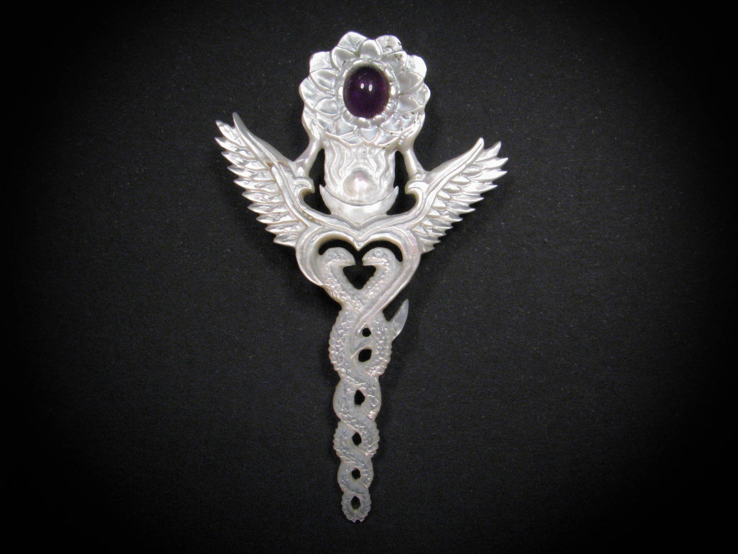 Creation Pendant - Light Mother of Pearl