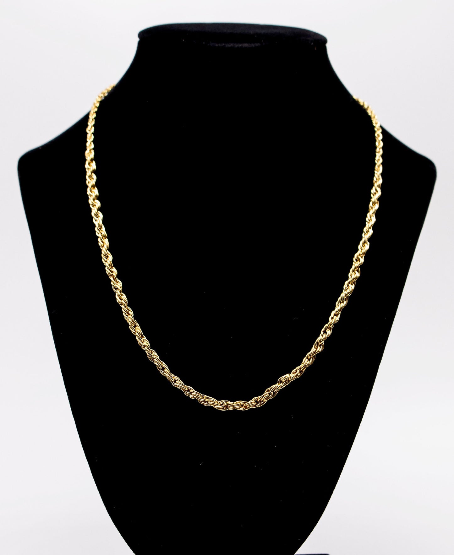 Adjustable Hand-Braided Chain with Cobra Clasp - Brass Liquid Fire Mantra