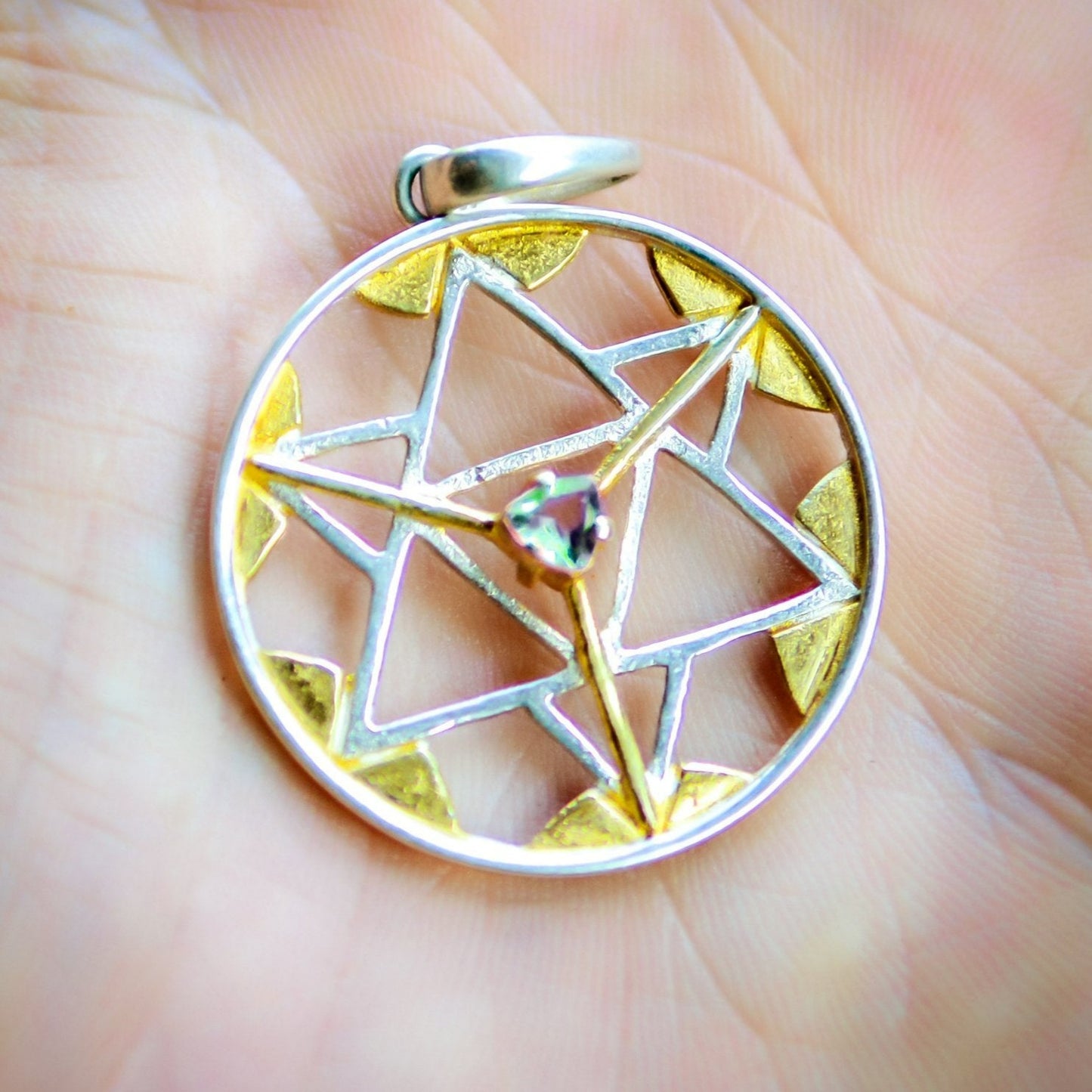 merkaba star pendant