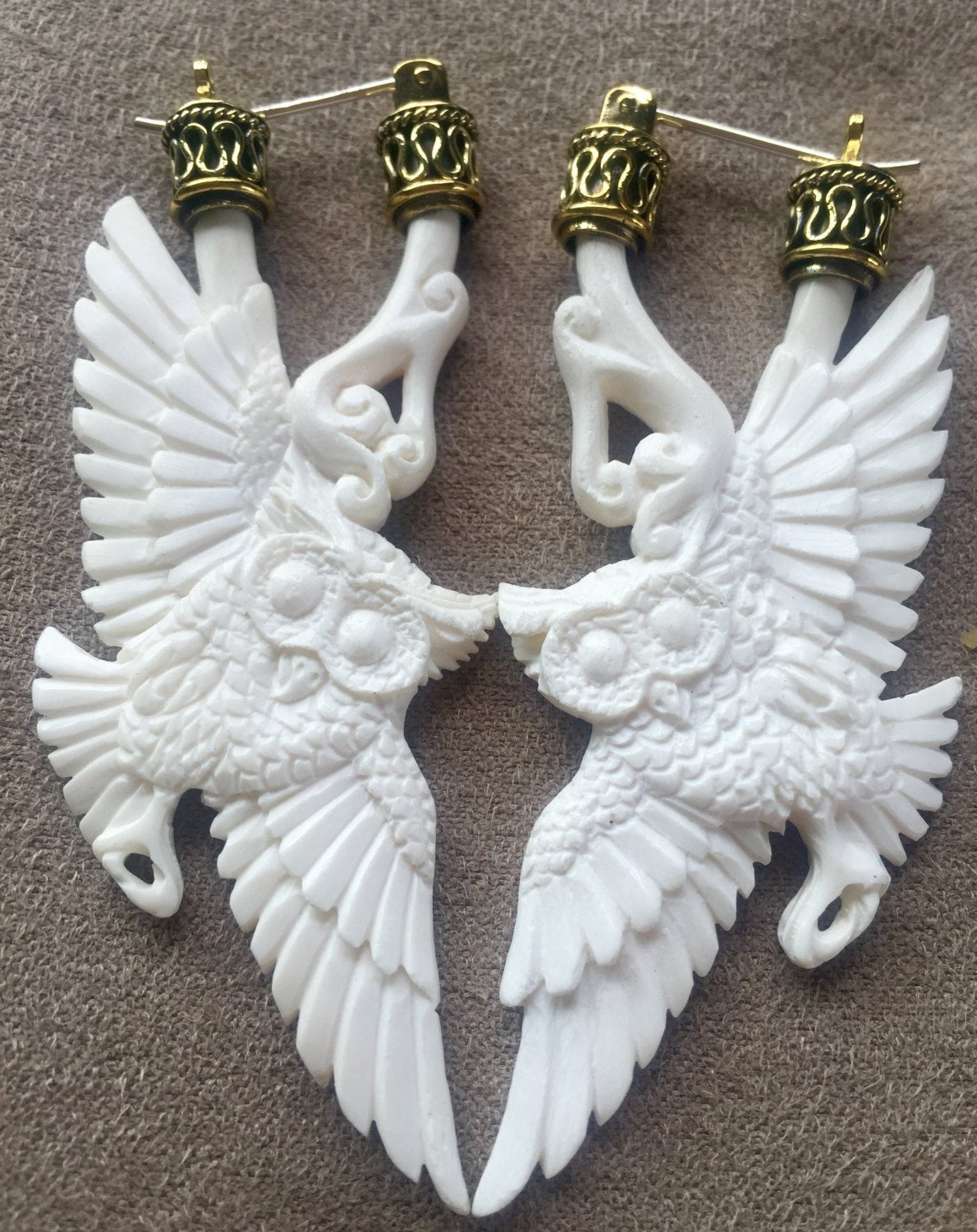 owl earrings