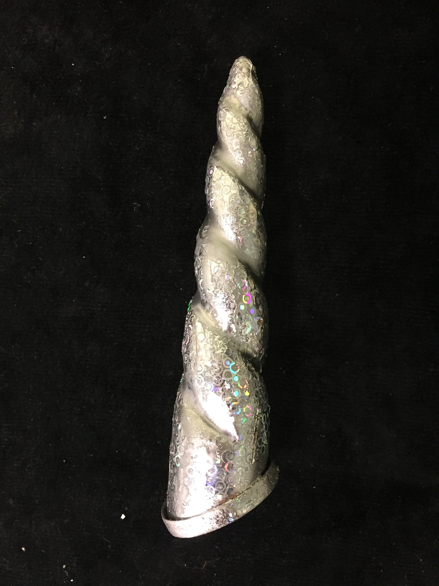 unicorn horn silver rainbow