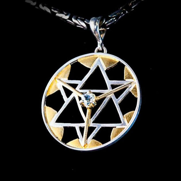 merkaba star pendant