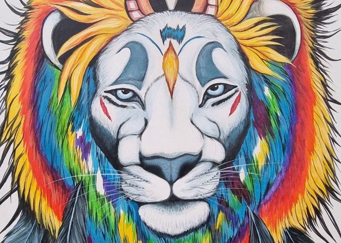 Rainbow Lion