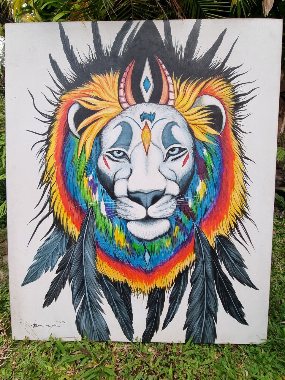 Rainbow Lion