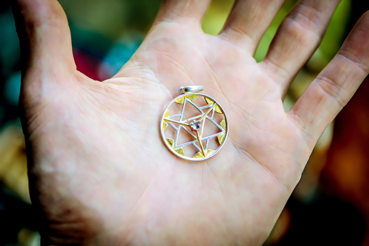 merkaba star pendant