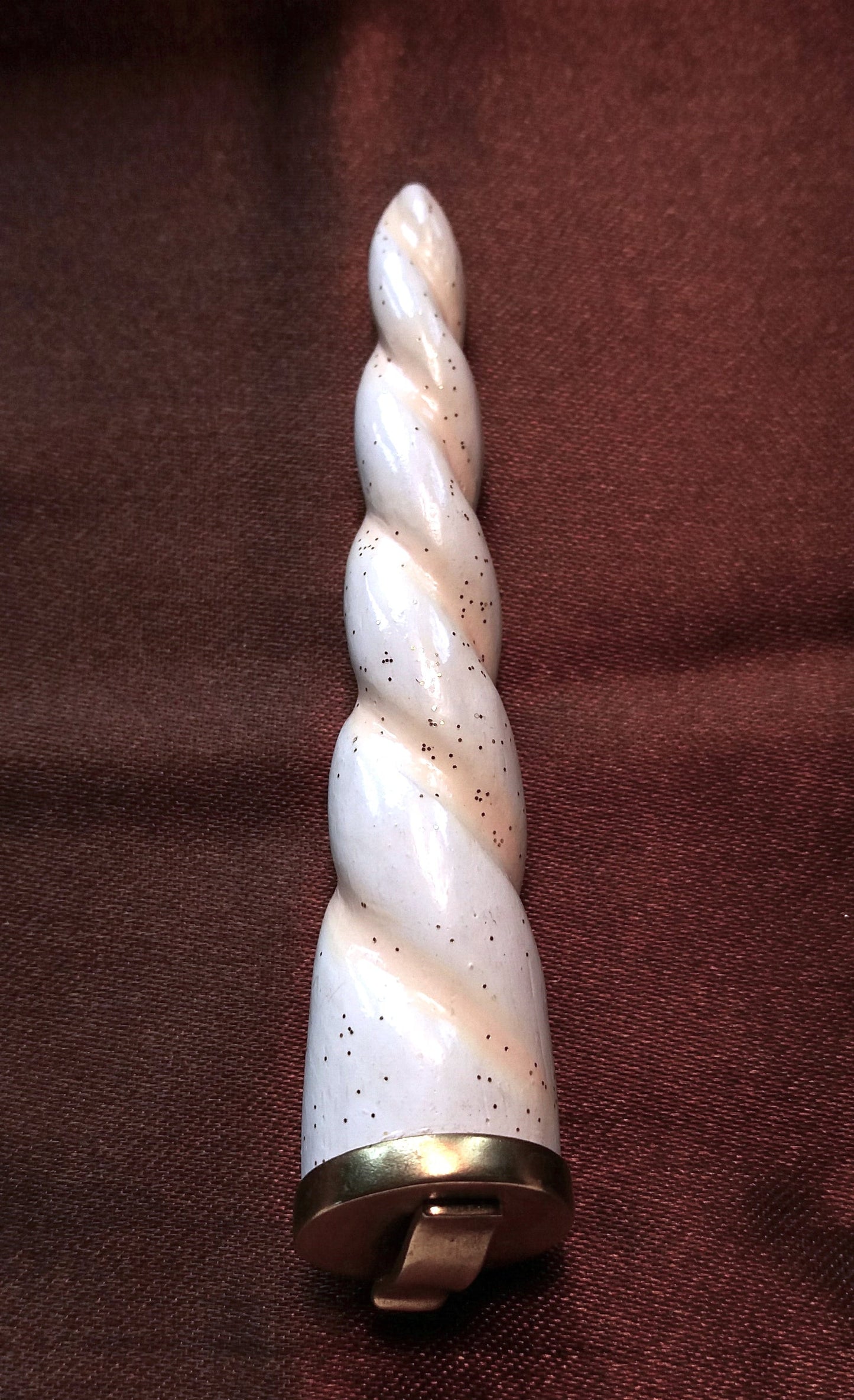 Unicorn Horn - Cream Sparkle Liquid Fire Mantra
