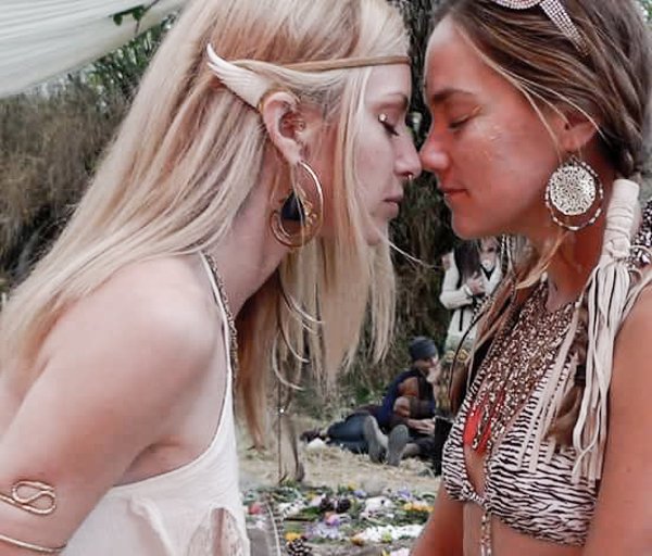 Wing Ear Cuffs - Bone Liquid Fire Mantra