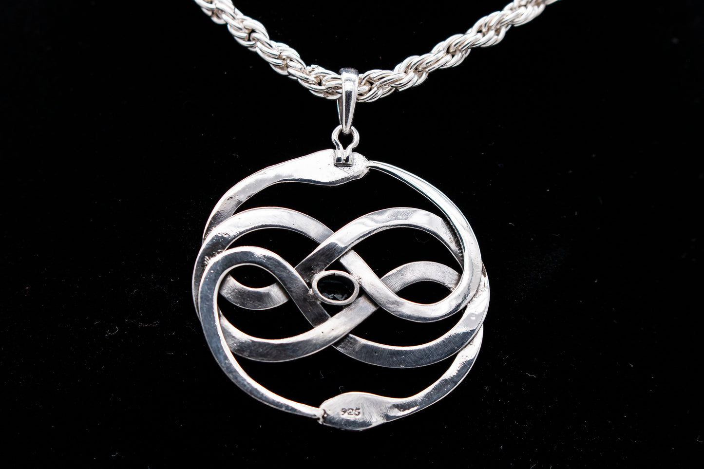 Auryn Snake Pendant Liquid Fire Mantra