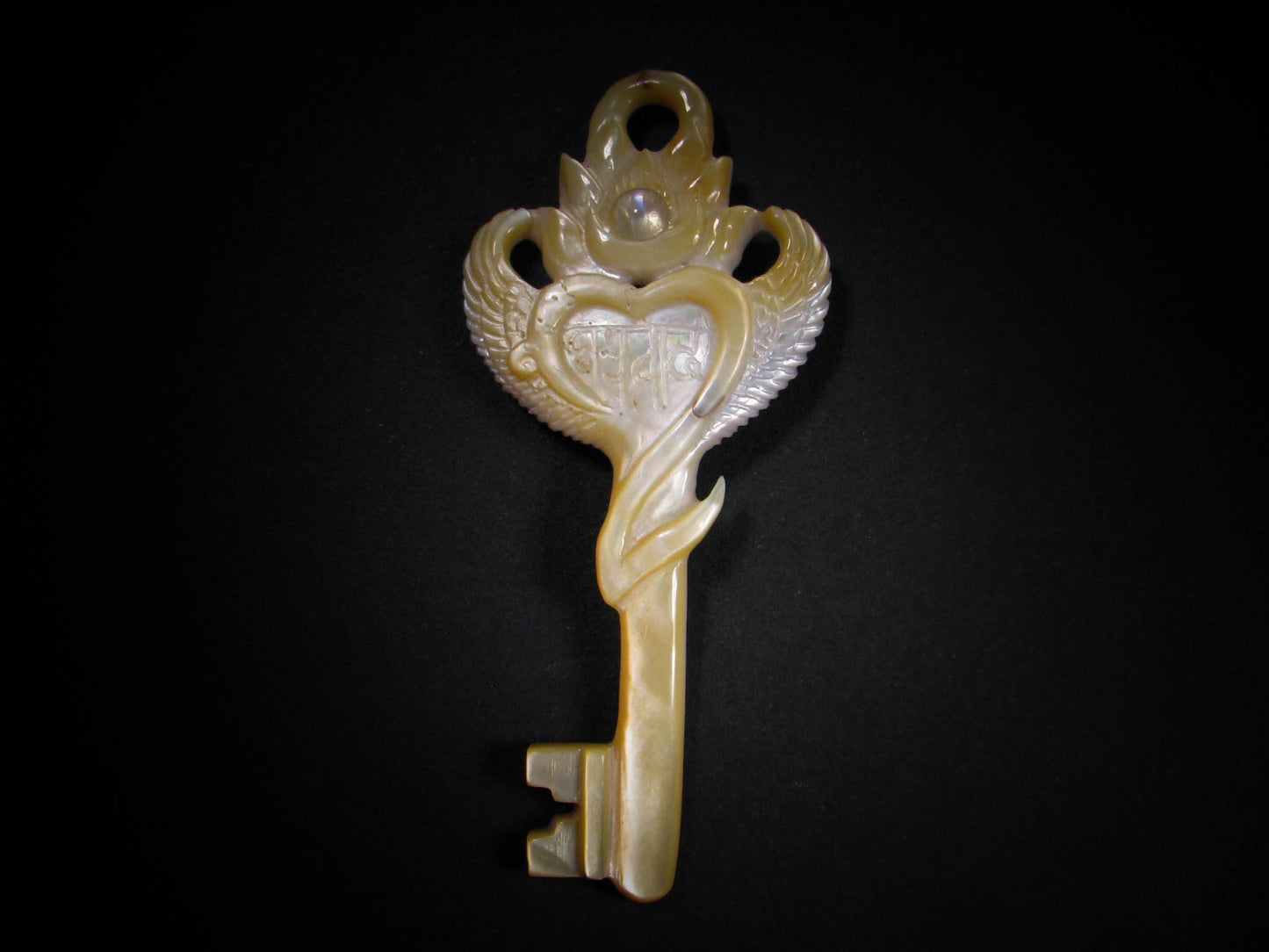 Gratitude Key Pendant