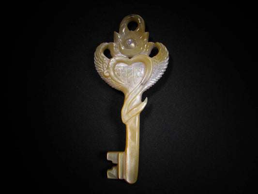 Gratitude Key Pendant
